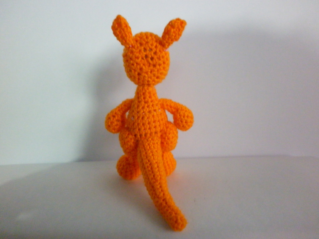 Crochet Kangaroo Amigurumi Kangaroo