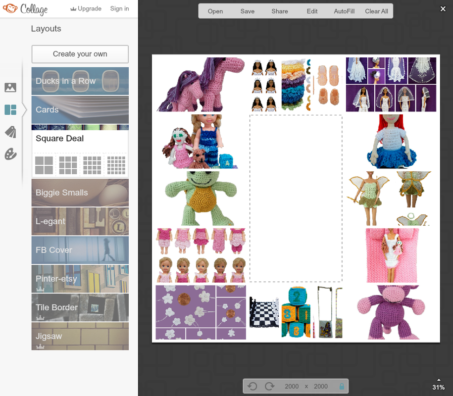 How to make a photo collage 2 ways with PicMonkey via @beckastreasures