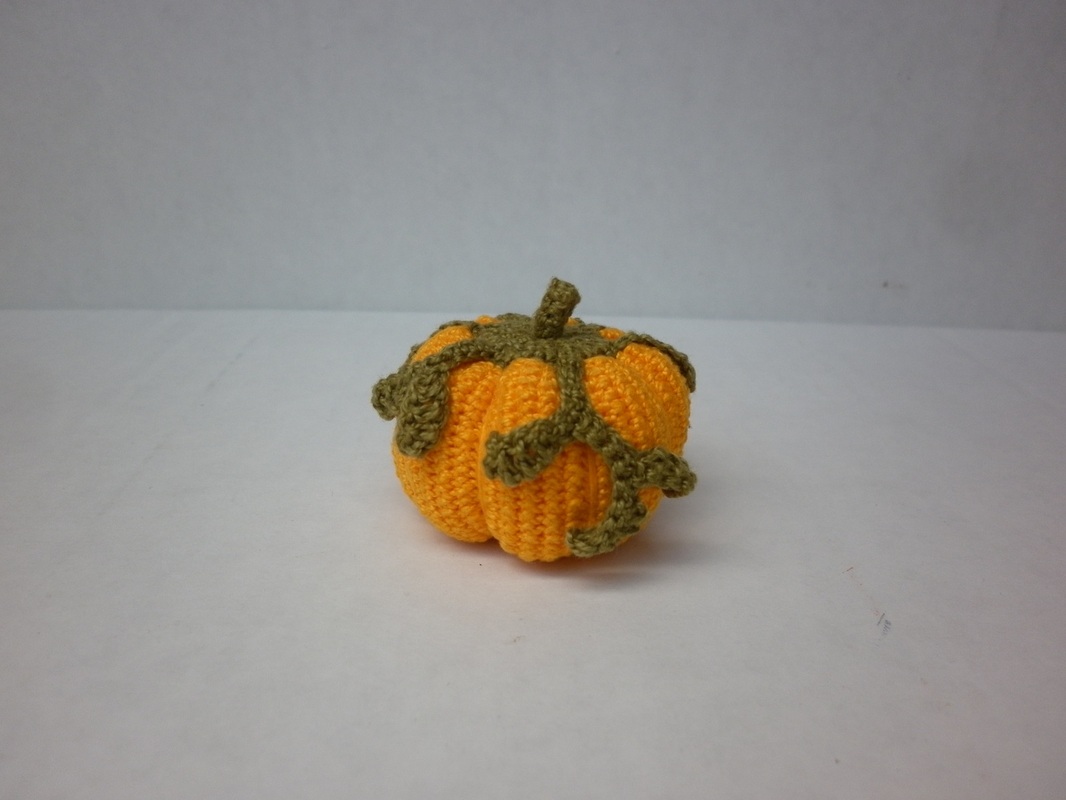 #3 Stout Lush Crochet Pumpkin