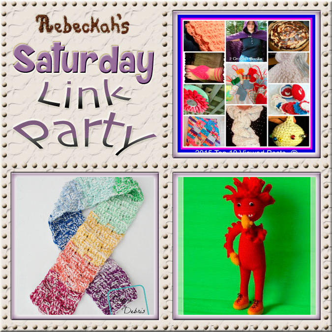 Share what you're making, increase your reach and have some fun with Rebeckah's 29th Saturday Link Party with @beckastreasures