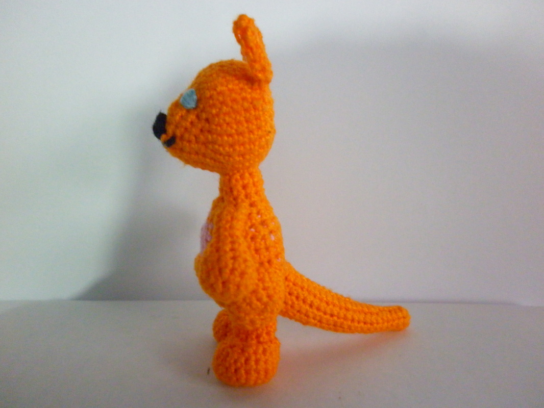 Crochet Kangaroo Amigurumi Kangaroo