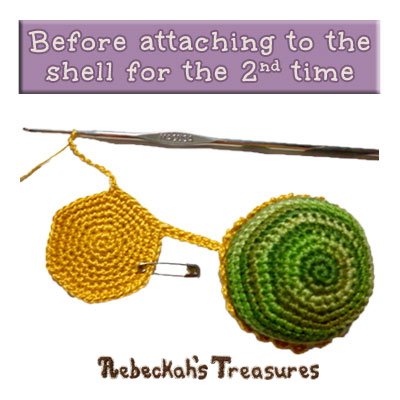 WIP Picture 15 - Amigurumi Timothy Turtle #CAL Part 5: Shell with @beckastreasures