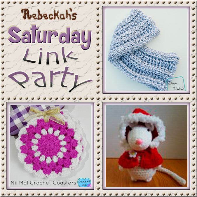 Share what you're making, increase your reach and have some fun with Rebeckah's 10th Saturday Link Party with @beckastreasures