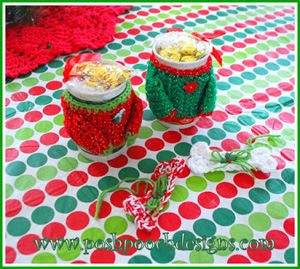 Sweater Coffee Mug Cozies by Sara of Posh Pooch Designs - Featured on @beckastreasures Saturday Link Party!