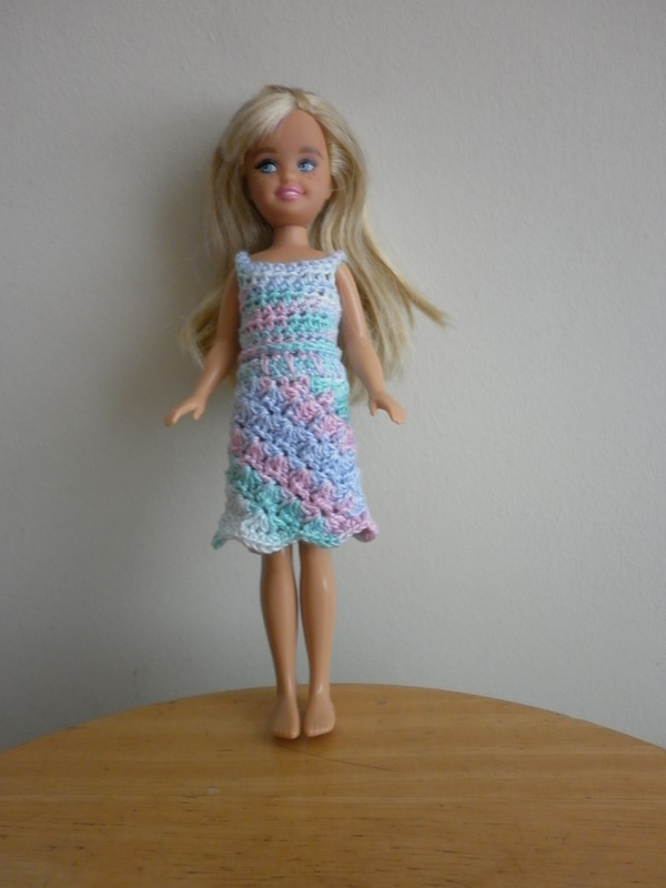 Crochet Barbie Stacy Dress