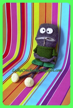 Mr Hump...Pan Foch by Lalka Crochetka via @beckastreasures Saturday Link Party