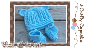 Little Blue Bear by A Crafty Cupcake - Featured on @beckastreasures Saturday Link Party!