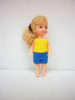 Crochet Kelly Top & Shorts