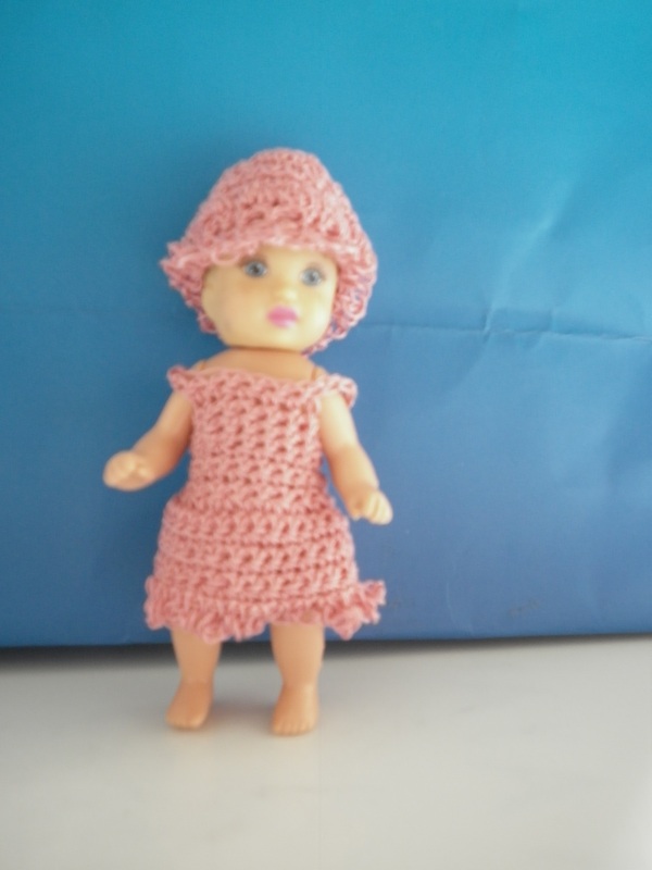 Crochet Barbie Nikki Dress