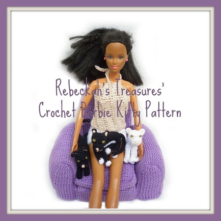 Rebeckah's Treasures' Crochet Barbie Kitty Pattern
