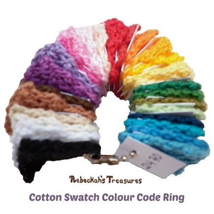 Cotton Swatch Colour Code Ring
