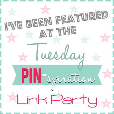 I've been Featured! | Tuesday PIN-spiration link party