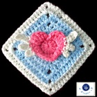 Bee a Crafter xD - Angel Heart Granny Square
