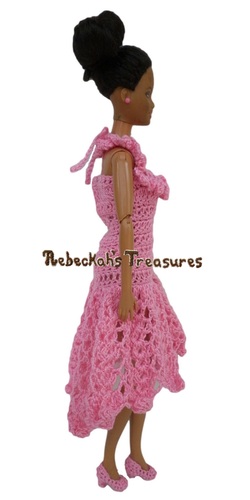 Isabel's Barbie Wedding ~ Barbie Bridesmaid Halter Neckline
