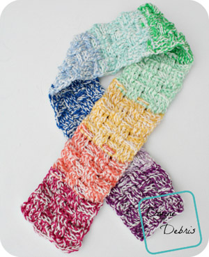 Becca Scarf by Amber of Divine Debris | Featured on @beckastreasures Saturday Link Party!