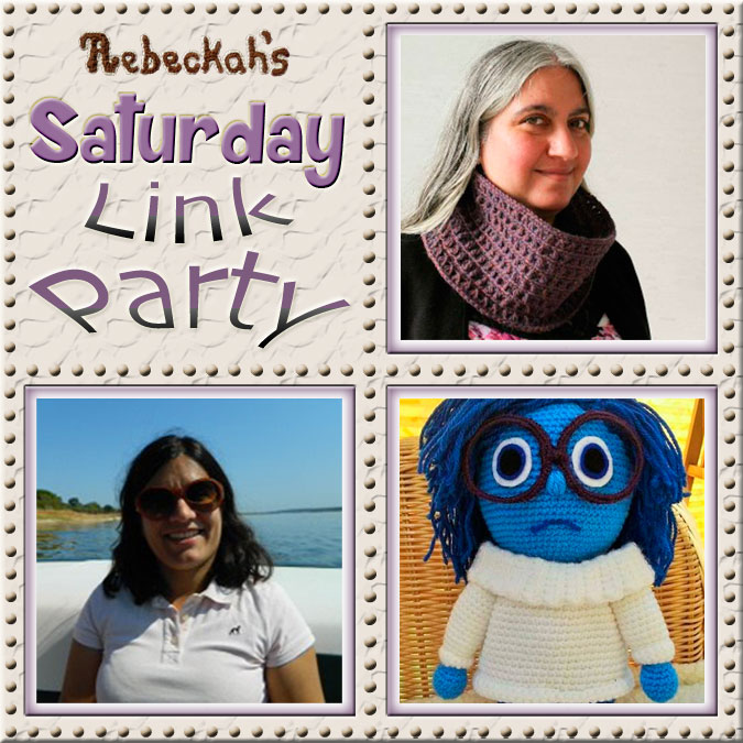 Share what you're making, increase your reach and have some fun with Rebeckah's 40th Saturday Link Party with @beckastreasures | Featuring @UCrafter and @2CrochetHooks