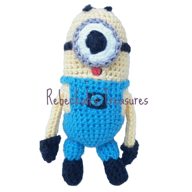 Crochet Mini Minion Army by Rebeckah's Treasures ~ Smallest Minion