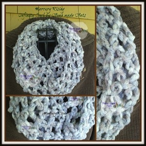 Mercury Rising Infinity Cowl from Cheryl of Home made hats