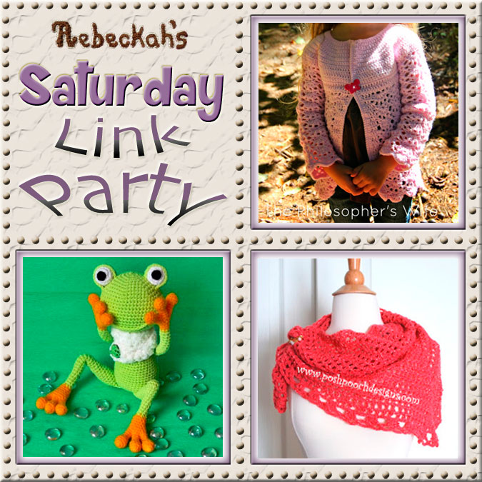 Share what you're making, increase your reach and have some fun with Rebeckah's 36th Saturday Link Party with @beckastreasures