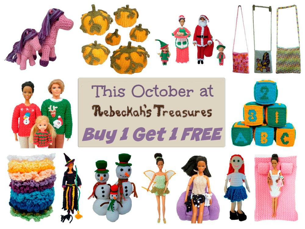 This October @beckastreasures buy 1 get 1 FREE!