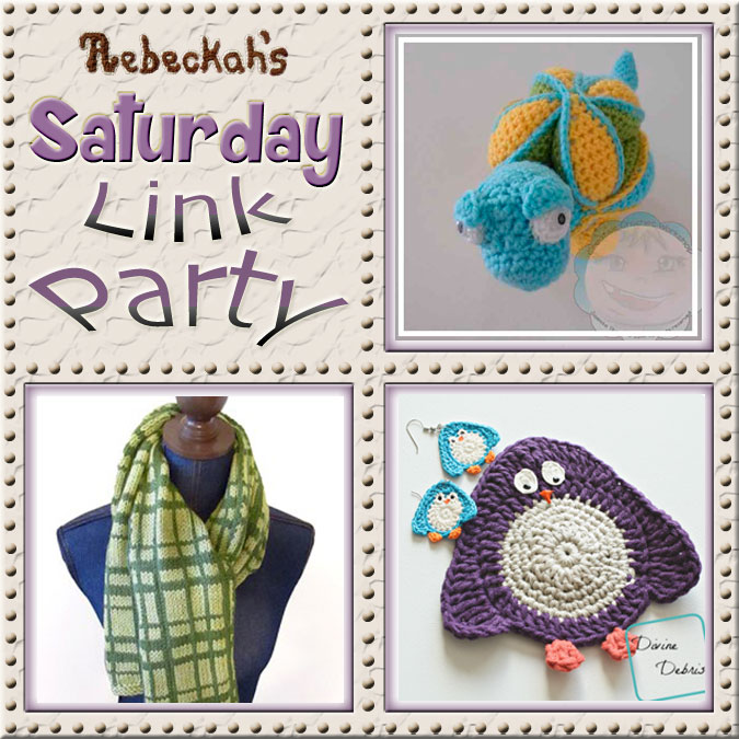 Share what you're making, increase your reach and have some fun with Rebeckah's 30th Saturday Link Party with @beckastreasures
