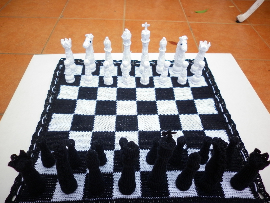 Crochet Chess Set