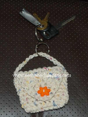 Key Chain Bag Crochet Pattern