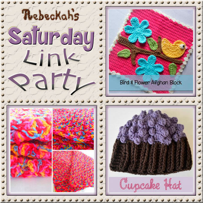Share what you're making, increase your reach and have some fun with Rebeckah's 24th Saturday Link Party with @beckastreasures