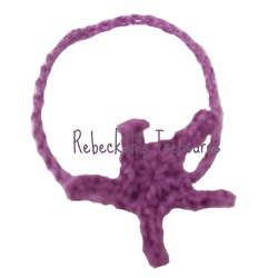 Crochet Barbie Mermaid Sea Star Headband by Rebeckah's Treasures