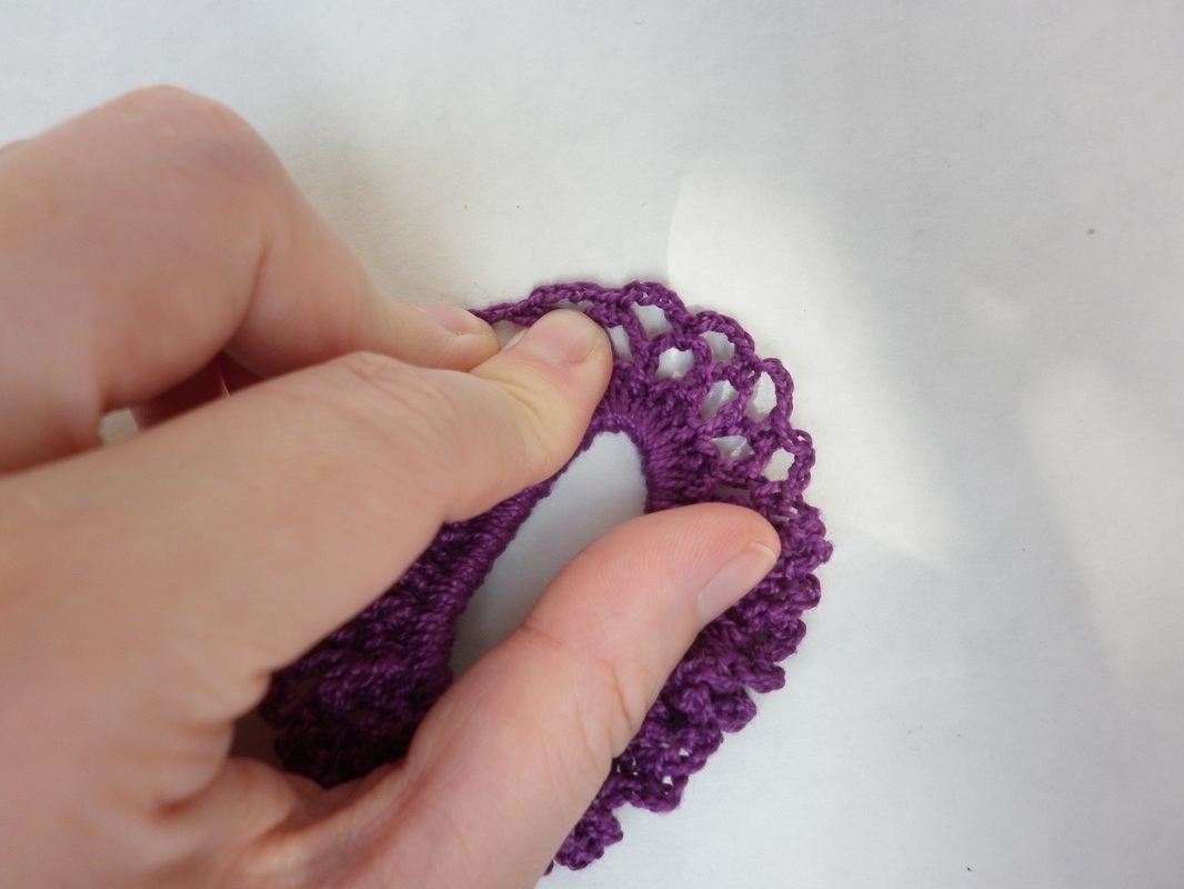 Little Girl Crochet Scrunchy