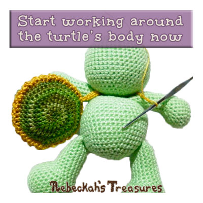 WIP Picture 16 - Amigurumi Timothy Turtle #CAL Part 5: Shell with @beckastreasures