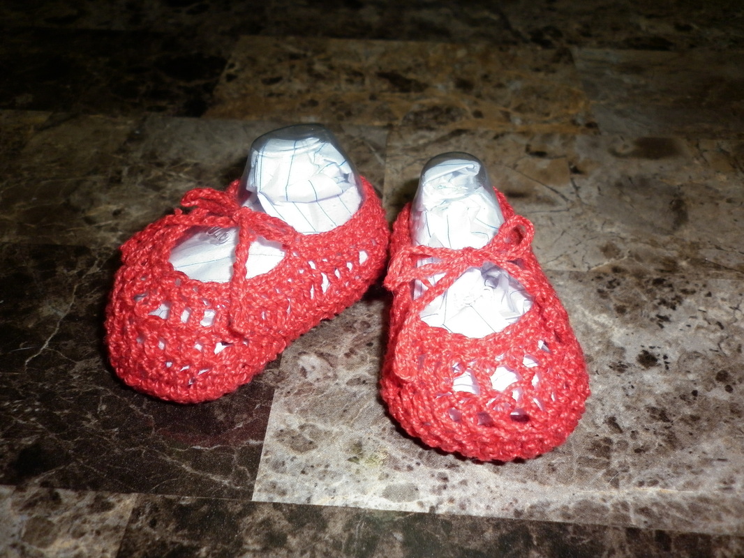 Crochet Baby Slippers