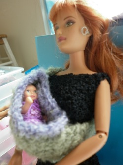 Crochet Barbie Sling