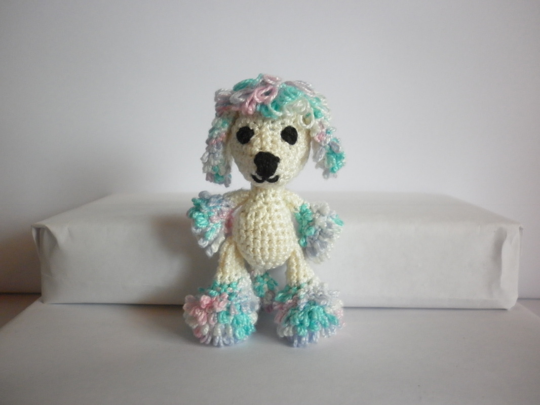 Crochet Poodle Amigurumi Dog
