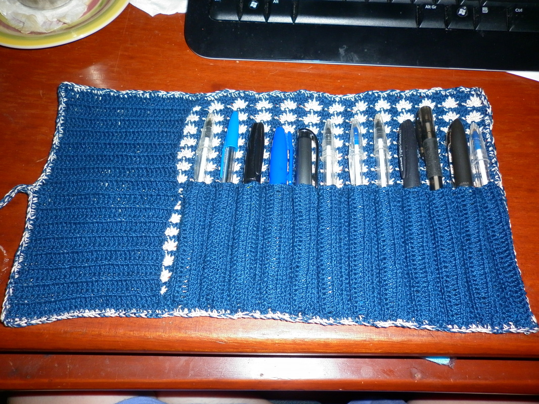 Crochet Cosmetic Bag