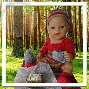 Baby Doll Picnic Theme Set - Free Crochet Pattern by @CCWJoanita | Featured at Creative Crochet Workshop - Sponsor Spotlight Round Up via @beckastreasures | #fallintochristmas2016 #crochetcontest #spotlight #crochet #roundup