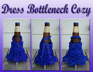 Dress Bottleneck Cozy | Friday Feature #17 via @beckastreasures with @LoopingWithLove #crochet | See the latest designer features here: https://goo.gl/UIvoYx OR SIGN UP to get featured at Rebeckah's Treasures here: https://goo.gl/xjDP52 #crochet