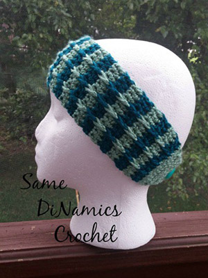 Cascading Cables Headband - Free Crochet Pattern by @samedinamics Featured at Same DiNamics Crochet - Sponsor Spotlight Round Up via @beckastreasures | #fallintochristmas2016 #crochetcontest #spotlight #crochet #roundup
