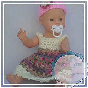 Baby Doll Little Spring Dress - Crochet Pattern by @CCWJoanita | Featured at Creative Crochet Workshop - Sponsor Spotlight Round Up via @beckastreasures | #fallintochristmas2016 #crochetcontest #spotlight #crochet #roundup