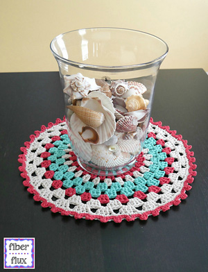 Coastal Placemat | Featured on @beckastreasures Tuesday Treasures #9 with @fiberflux!