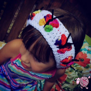 Butterfly Kiss Headband | Featured on @beckastreasures Tuesday Treasures #8 with @dearestdebi!