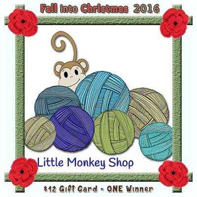 Little Monkeys Design is a prize sponsor in this year's Fall into Christmas #crochet #contest hosted by @beckastreasures with @LtMonkeyShop! | SUBMISSIONS close December 4th, 2016 | VOTING begins December 5th, 2016 | What are you waiting for? Submit your 3 favourite projects TODAY and #WIN!!! | Learn more here: https://goo.gl/zYdFsN #fallintochristmas2016