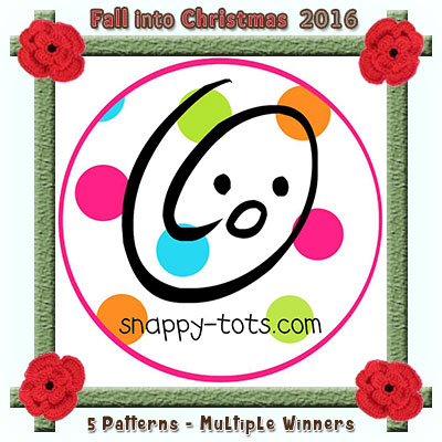 Snappy Tots is a prize sponsor in this year's Fall into Christmas #crochet #contest hosted by @beckastreasures with @snappytots! | SUBMISSIONS close December 4th, 2016 | VOTING begins December 5th, 2016 | What are you waiting for? Submit your 3 favourite projects TODAY and #WIN!!! | Learn more here: https://goo.gl/zYdFsN #fallintochristmas2016