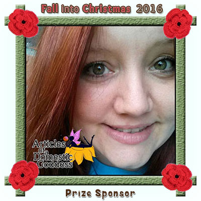 Articles of a Domestic Goddess is a prize sponsor in this year's Fall into Christmas #crochet #contest hosted by @beckastreasures with @ArtofaDG! | SUBMISSIONS close December 4th, 2016 | VOTING begins December 5th, 2016 | What are you waiting for? Submit your 3 favourite projects TODAY and #WIN!!! | Learn more here: https://goo.gl/zYdFsN #fallintochristmas2016