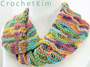 Entwined Helix Scarf or Cowl | Featured on @beckastreasures Tuesday Treasures #12 with @CrochetKim!