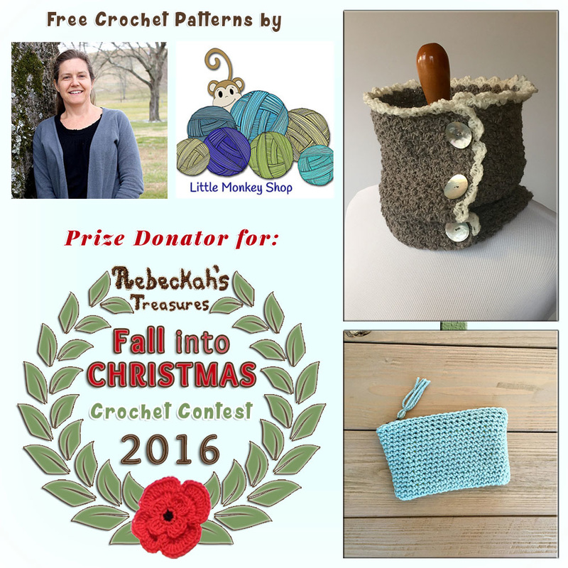 #Free Crochet Patterns by @LtMonkeyShop to enjoy now! | Featured at Little Monkeys Design - Sponsor Spotlight Round Up via @beckastreasures | #fallintochristmas2016 #crochetcontest #spotlight #crochet #roundup