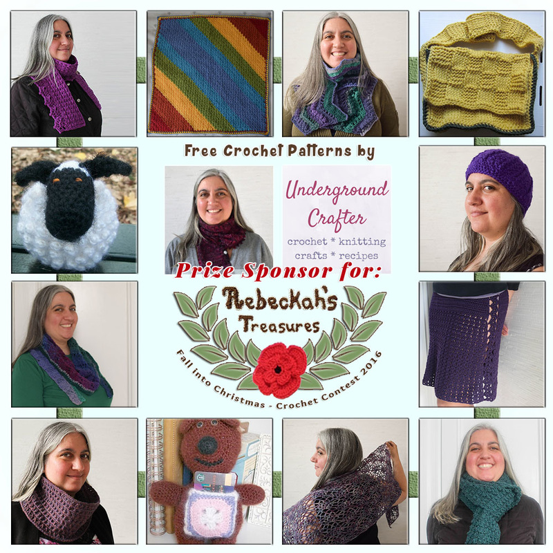 #Free Crochet Patterns by @ucrafter to enjoy now! | Featured at Underground Crafter - Sponsor Spotlight Round Up via @beckastreasures | #fallintochristmas2016 #crochetcontest #spotlight #crochet #roundup