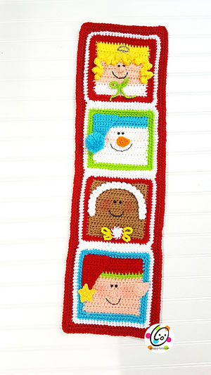 Holiday Friends Sampler | Featured at Tuesday Treasures #22 via @beckastreasures with @SnappyTots | #crochet