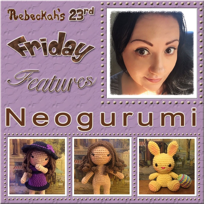 Meet Jessica Doering from Neogurumi! | Friday Feature #23 via @beckastreasures with  #Neogurumi | See 3 #crochet + #knit pattern features we all love and get to know her more! | See the latest designer features here: https://goo.gl/UIvoYx OR SIGN UP to get featured at Rebeckah's Treasures here: https://goo.gl/xjDP52