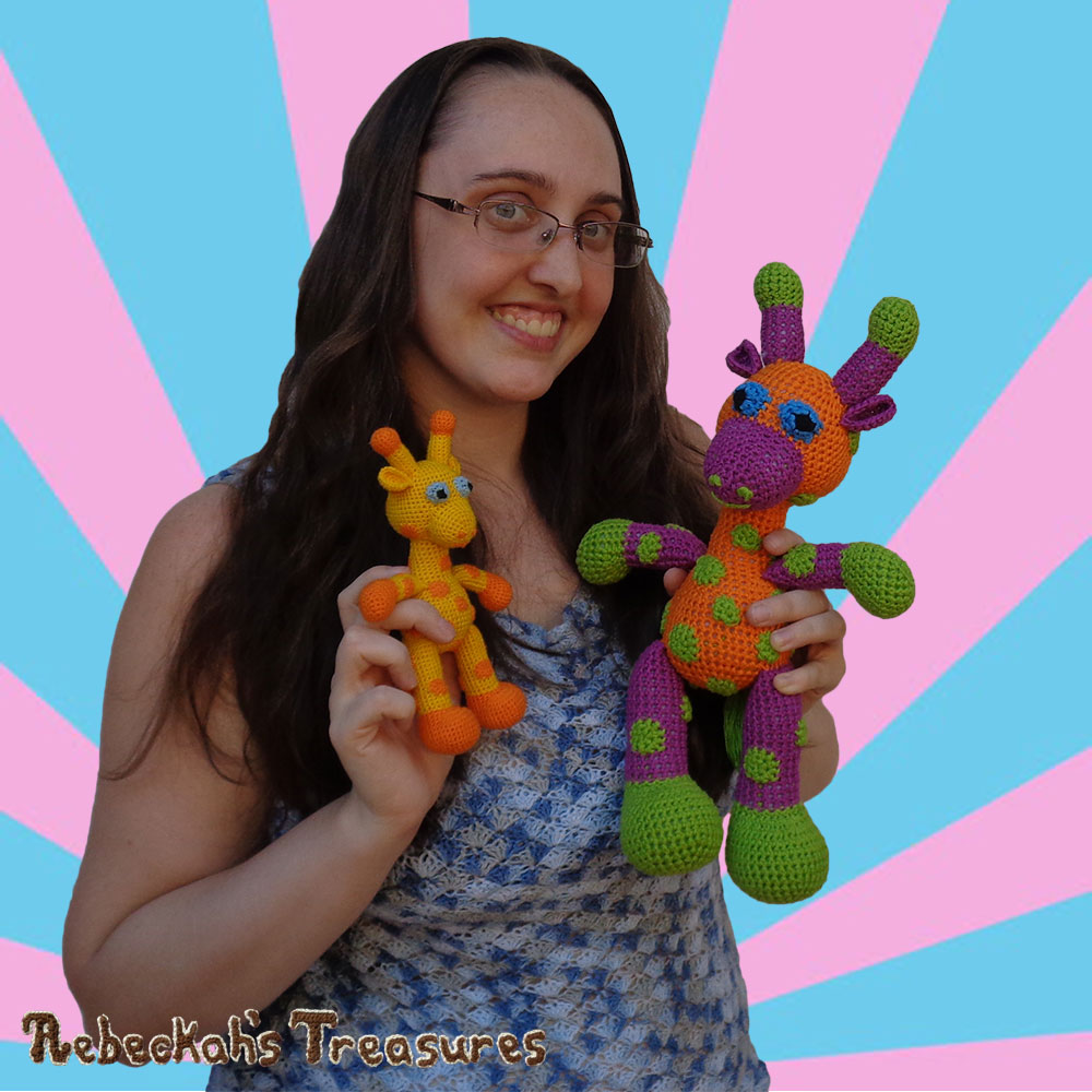 Otis, April & ME - We're have FUN with YOU! | #Otis #Giraffe - #Amigurumi Crochet-A-Long by @beckastreasures | #OtisGiraffeCAL Part 4: BODY - Watch the #Video #Tutorial AND #Download the crochet pattern for this part of the #CAL in #English #Dansk #Nederlands #Deutsche #עִברִית #Español & #Svenska! | #crochet #pattern #April #YouTube